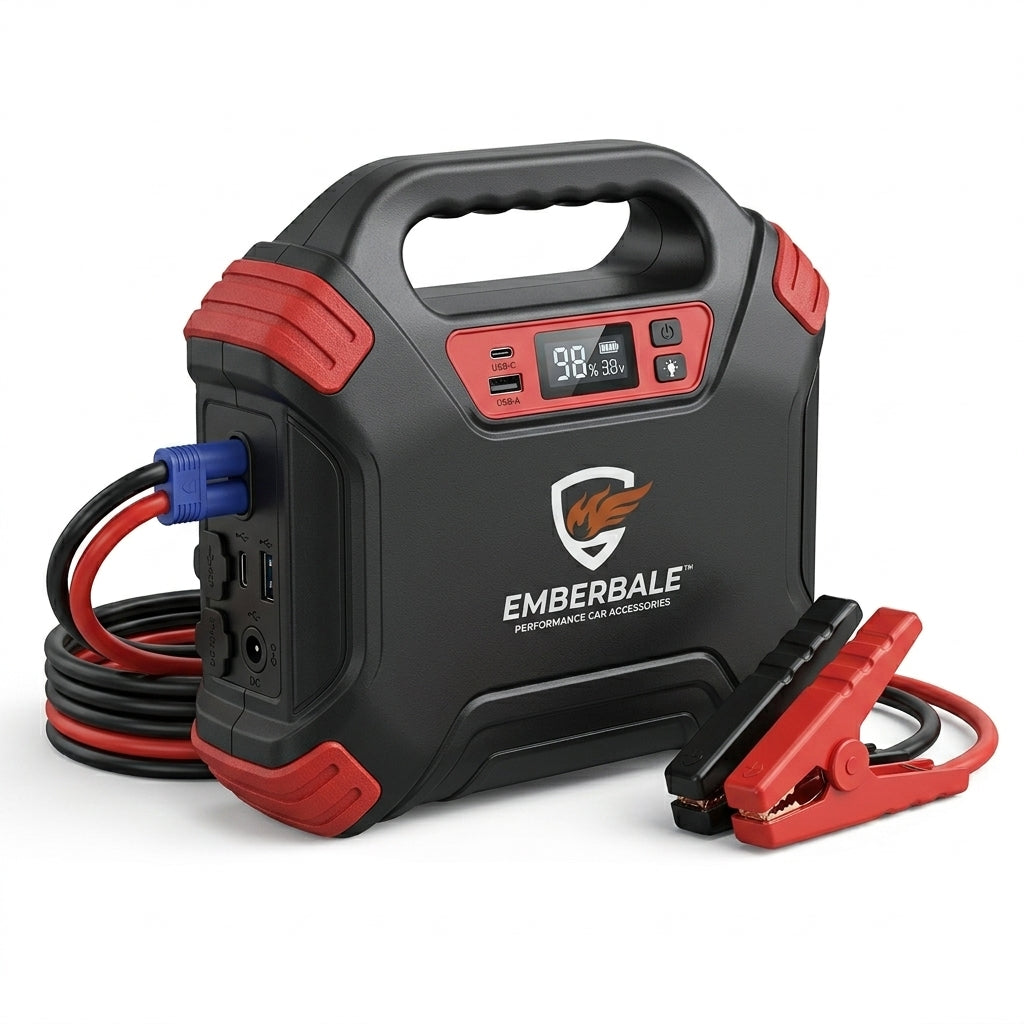 Emberbale™ PowerRescue Portable Jump Starter & Emergency Power Station